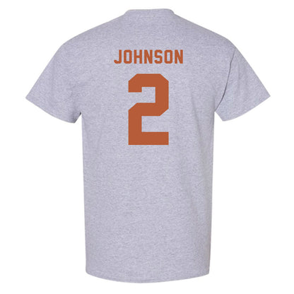 Texas - NCAA Men's Basketball : Isaiah Johnson - Classic Shersey T-Shirt-1