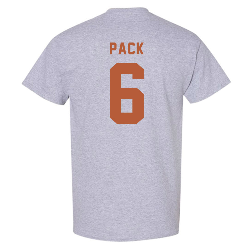Texas - NCAA Baseball : Anthony Pack - Classic Shersey T-Shirt-1