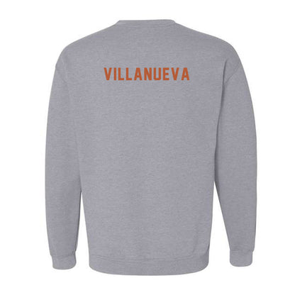 Texas - NCAA Men's Golf : Adam Villanueva - Classic Shersey Crewneck Sweatshirt-1