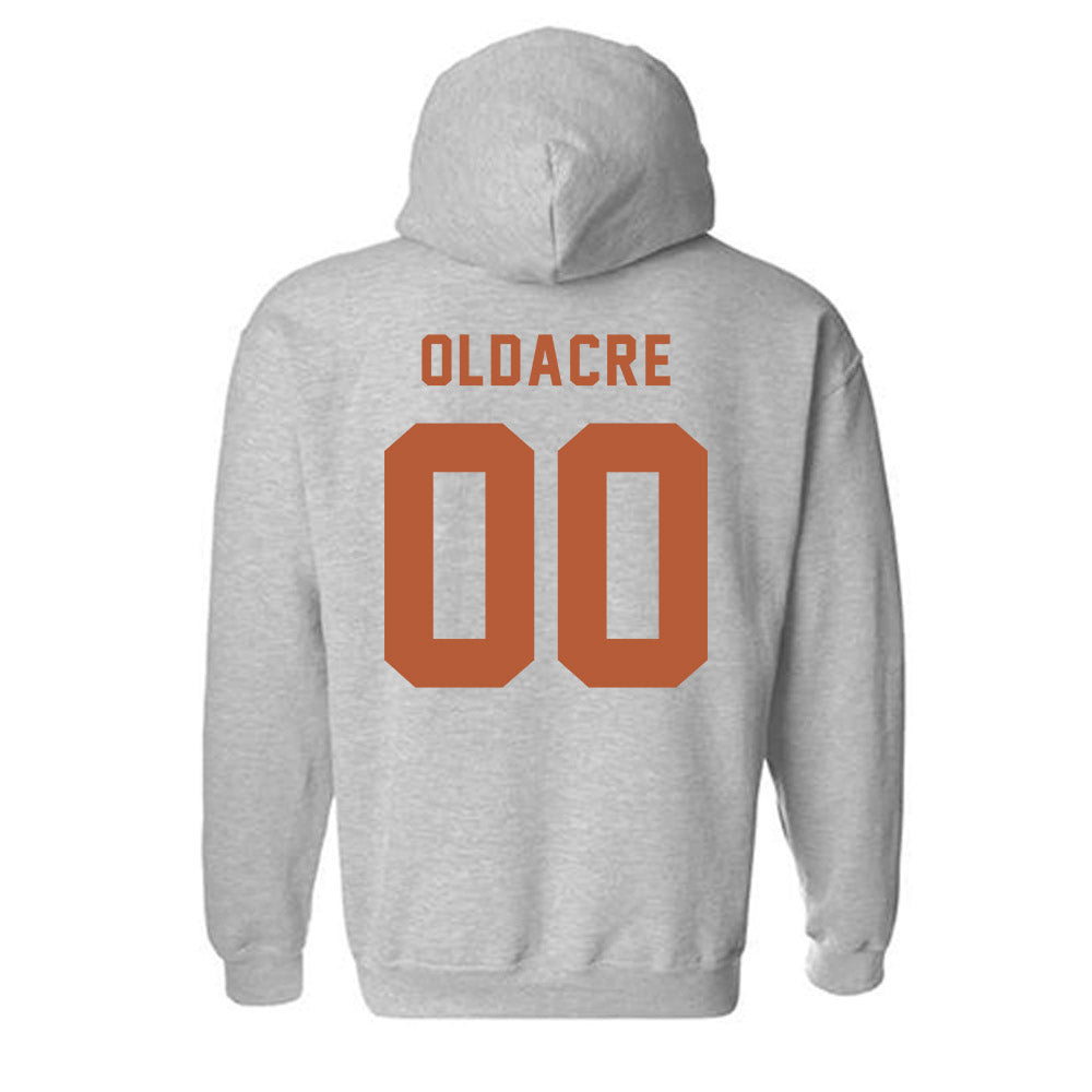 Texas - NCAA Women's Basketball : Kyla Oldacre - Classic Shersey Hooded Sweatshirt-1