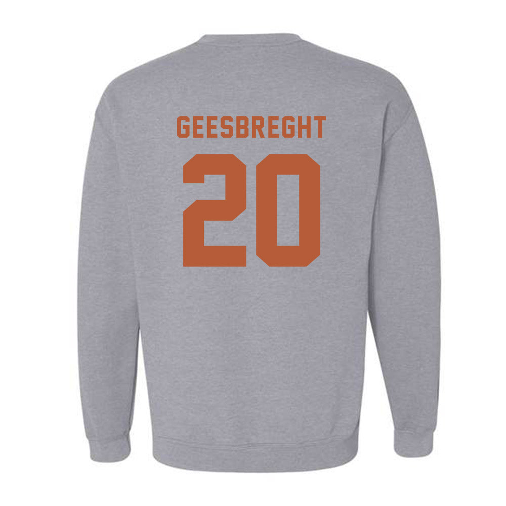 Texas - NCAA Women's Soccer : Vivian Geesbreght - Classic Shersey Crewneck Sweatshirt-1