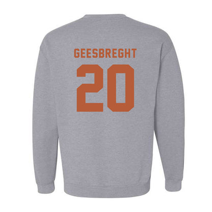 Texas - NCAA Women's Soccer : Vivian Geesbreght - Classic Shersey Crewneck Sweatshirt-1