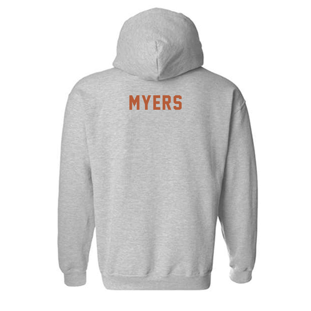 Texas - NCAA Women's Swimming & Diving : Ella Myers - Classic Shersey Hooded Sweatshirt-1