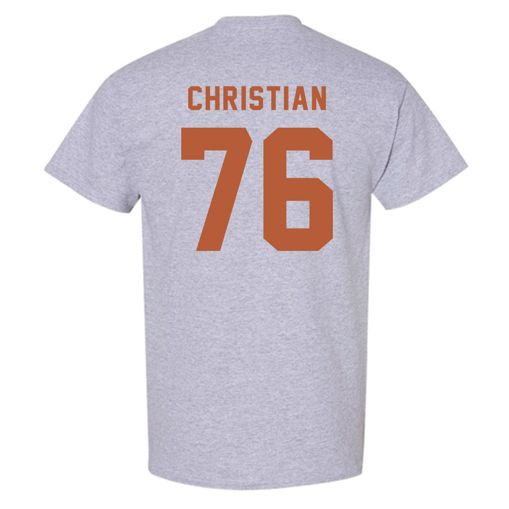 Texas - NCAA Football : Jackson Christian - Classic Shersey T-Shirt-1