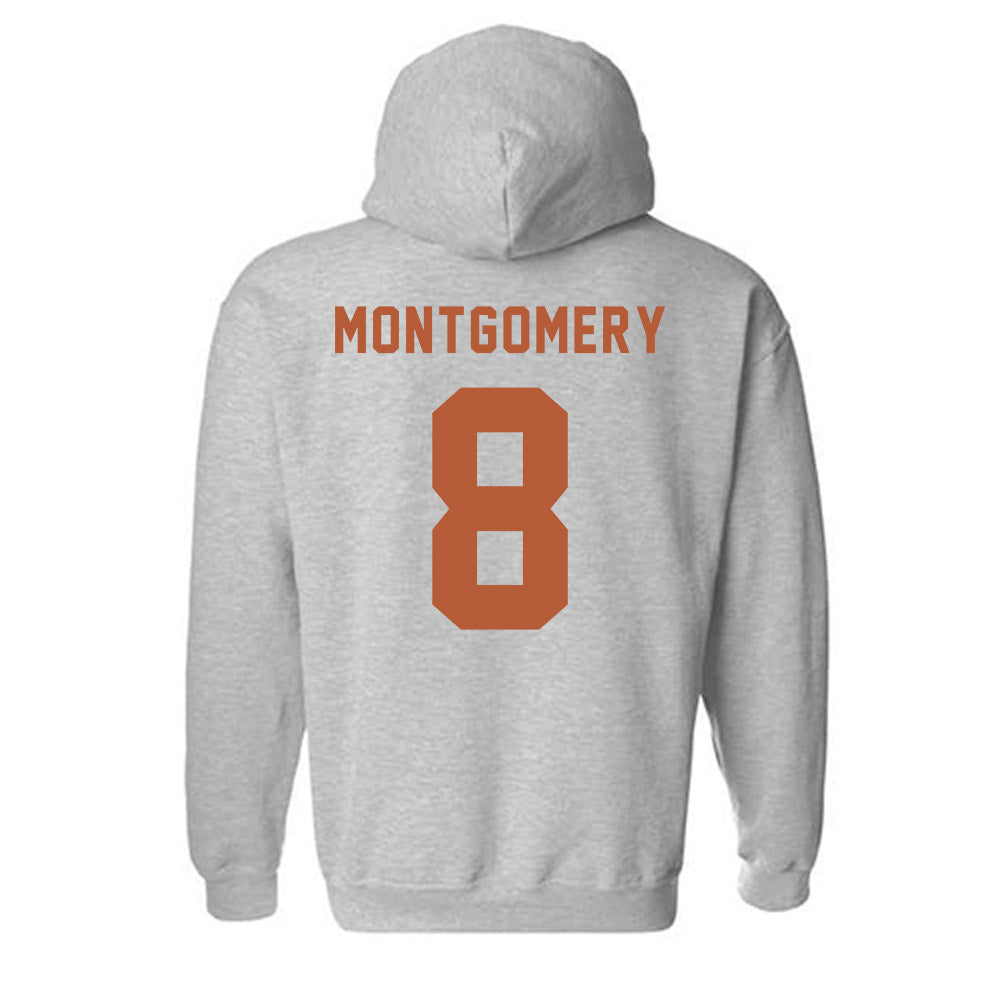 Texas - NCAA Women's Soccer : Carly Montgomery - Classic Shersey Hooded Sweatshirt-1