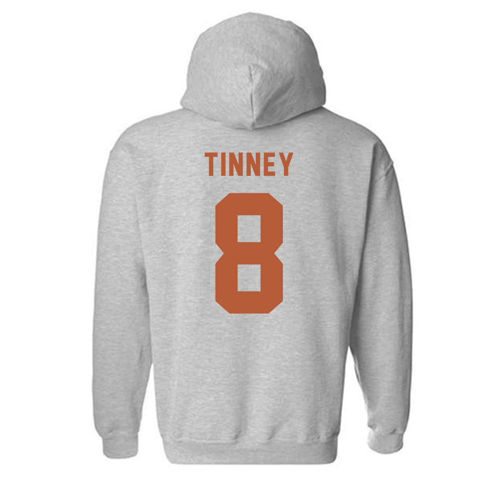 Texas - NCAA Baseball : Carson Tinney - Classic Shersey Hooded Sweatshirt-1