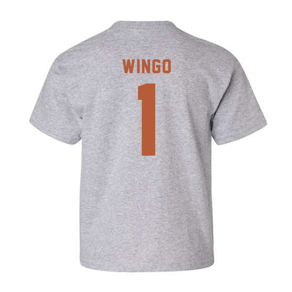 Texas - NCAA Football : Ryan Wingo - Classic Shersey Youth T-Shirt-1