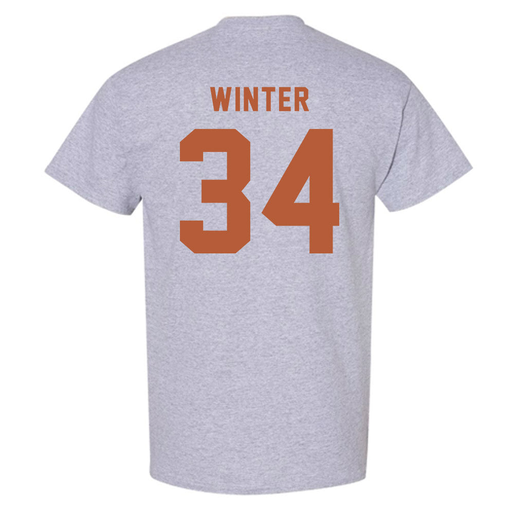 Texas - NCAA Baseball : Michael Winter - Classic Shersey T-Shirt-1