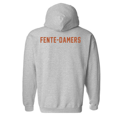 Texas - NCAA Men's Swimming & Diving : Rafael Fente-Damers - Classic Shersey Hooded Sweatshirt-1