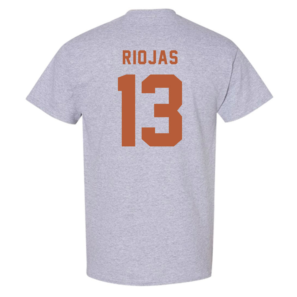 Texas - NCAA Baseball : Ruger Riojas - Classic Shersey T-Shirt-1