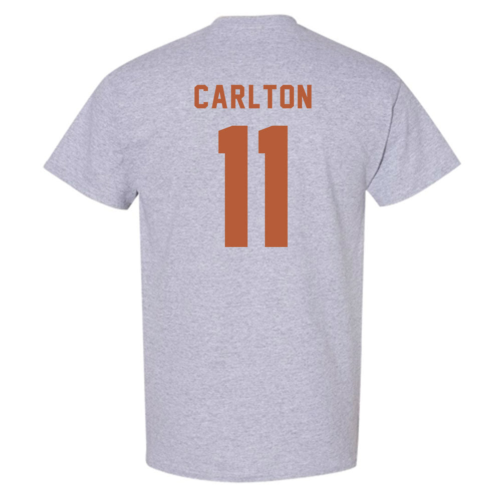 Texas - NCAA Women's Basketball : Justice Carlton - Classic Shersey T-Shirt-1