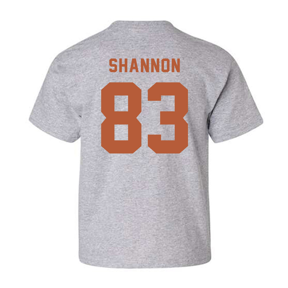 Texas - NCAA Football : Spencer Shannon - Classic Shersey Youth T-Shirt-1