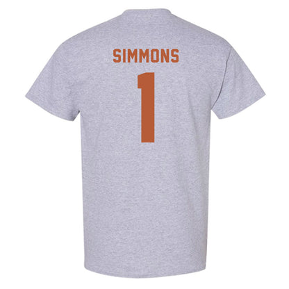 Texas - NCAA Football : Colin Simmons - Classic Shersey T-Shirt-1