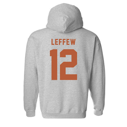 Texas - NCAA Baseball : Haiden Leffew - Classic Shersey Hooded Sweatshirt-1