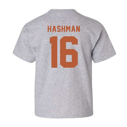 Texas - NCAA Beach Volleyball : Katie Hashman - Classic Shersey Youth T-Shirt-1