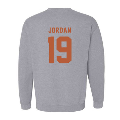 Texas - NCAA Baseball : Donovan Jordan - Classic Shersey Crewneck Sweatshirt-1