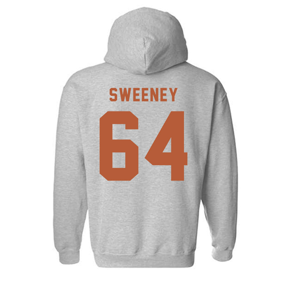 Texas - NCAA Football : Robert Sweeney - Classic Shersey Hooded Sweatshirt-1