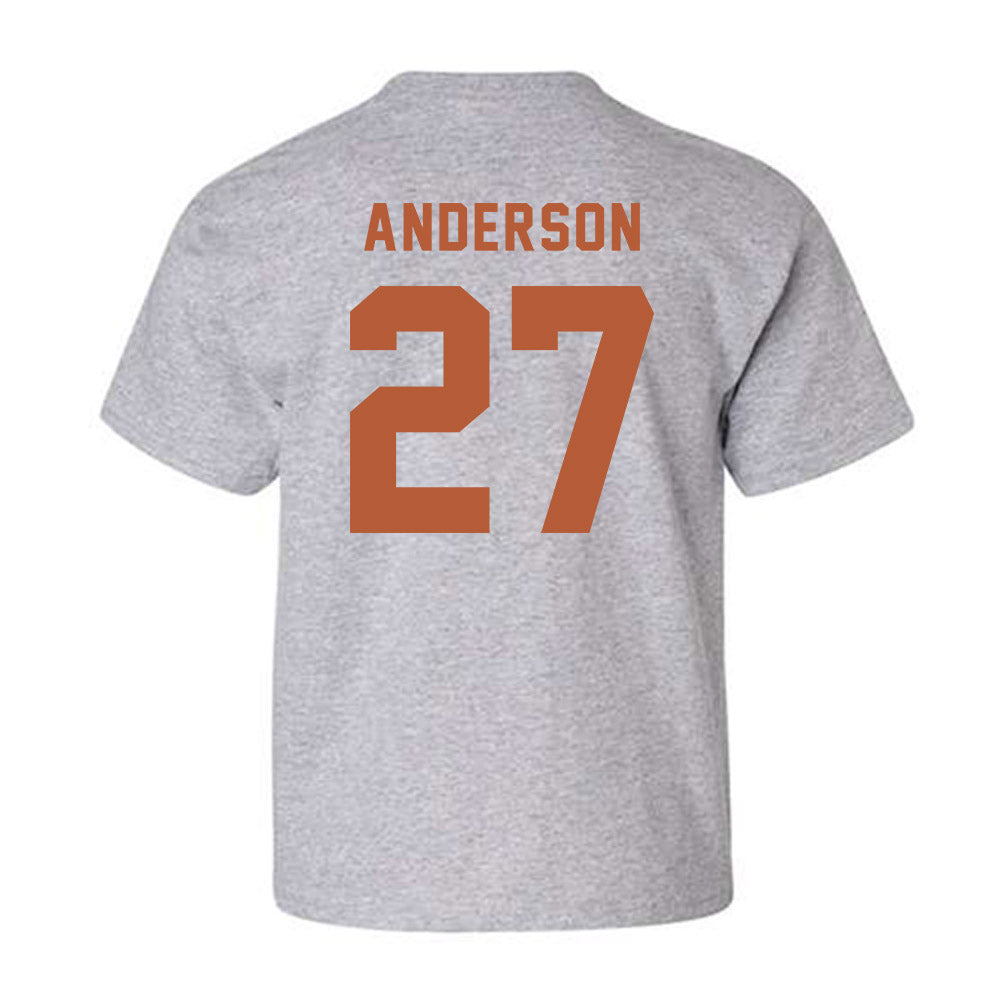 Texas - NCAA Softball : Taylor Anderson - Classic Shersey Youth T-Shirt-1