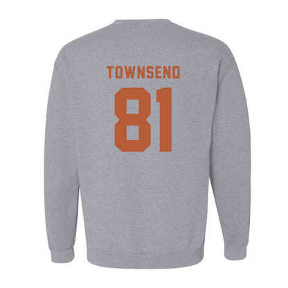 Texas - NCAA Football : Nick Townsend - Classic Shersey Crewneck Sweatshirt-1