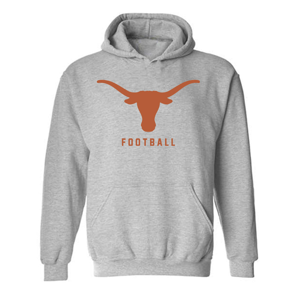 Texas - NCAA Football : James Johnson - Classic Shersey Hooded Sweatshirt-0