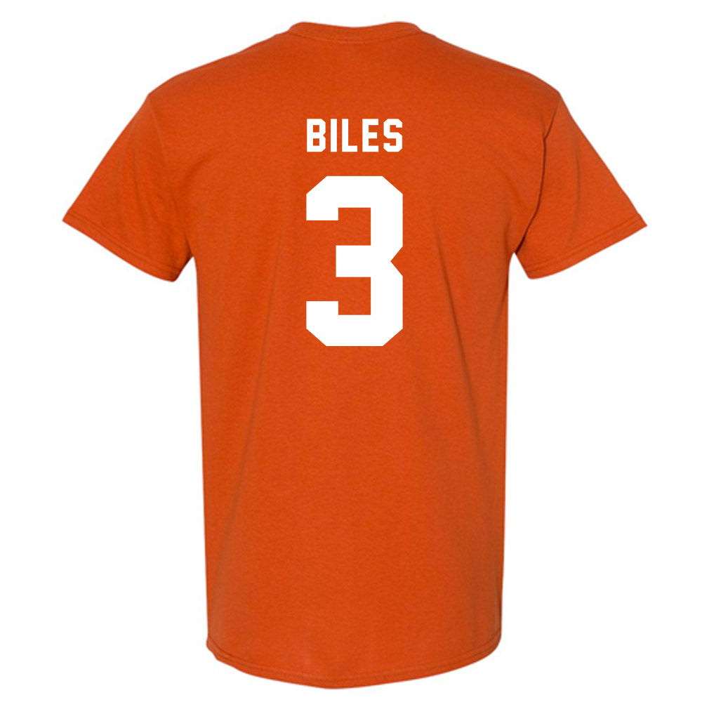Texas - NCAA Football : Rasheem Biles - Classic Shersey T-Shirt-1