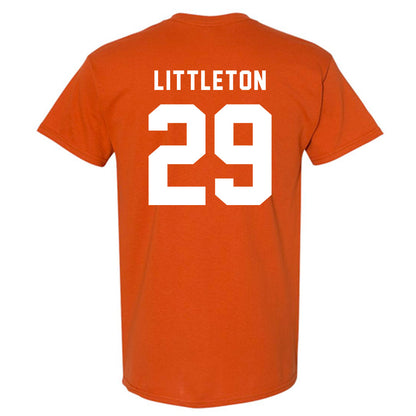 Texas - NCAA Football : Graceson Littleton - Classic Shersey T-Shirt-1