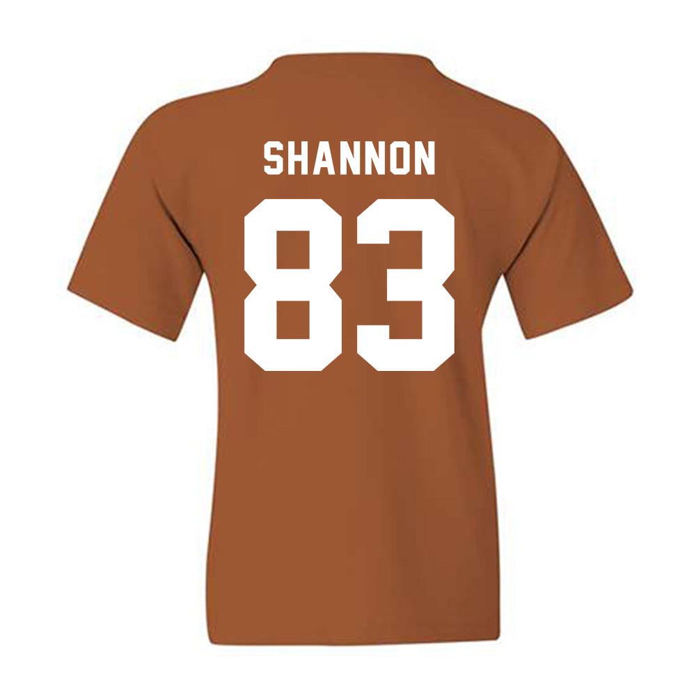 Texas - NCAA Football : Spencer Shannon - Youth T-Shirt-1