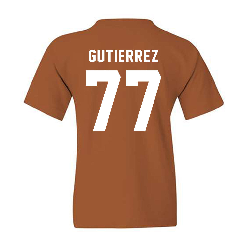 Texas - NCAA Softball : Citlaly Gutierrez - Youth T-Shirt-1