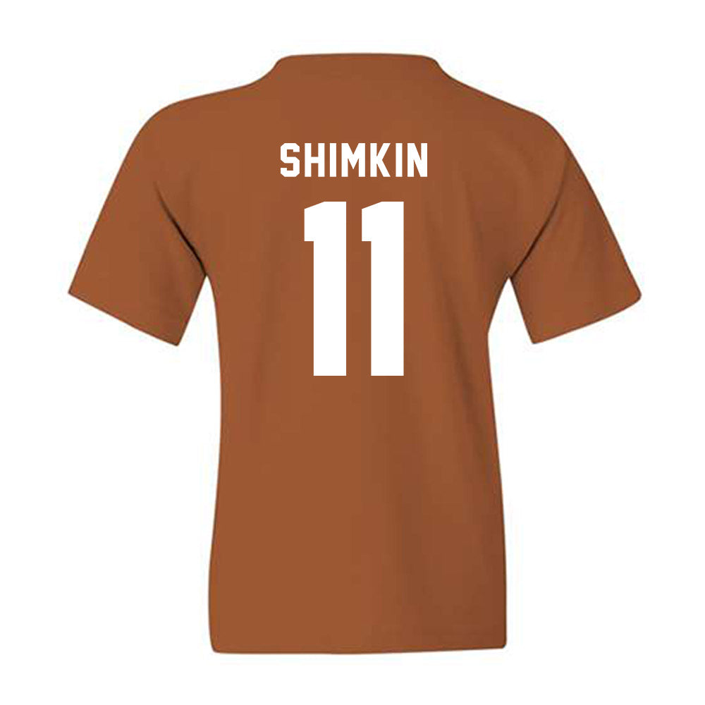 Texas - NCAA Women's Soccer : Chloe Shimkin - Youth T-Shirt-1