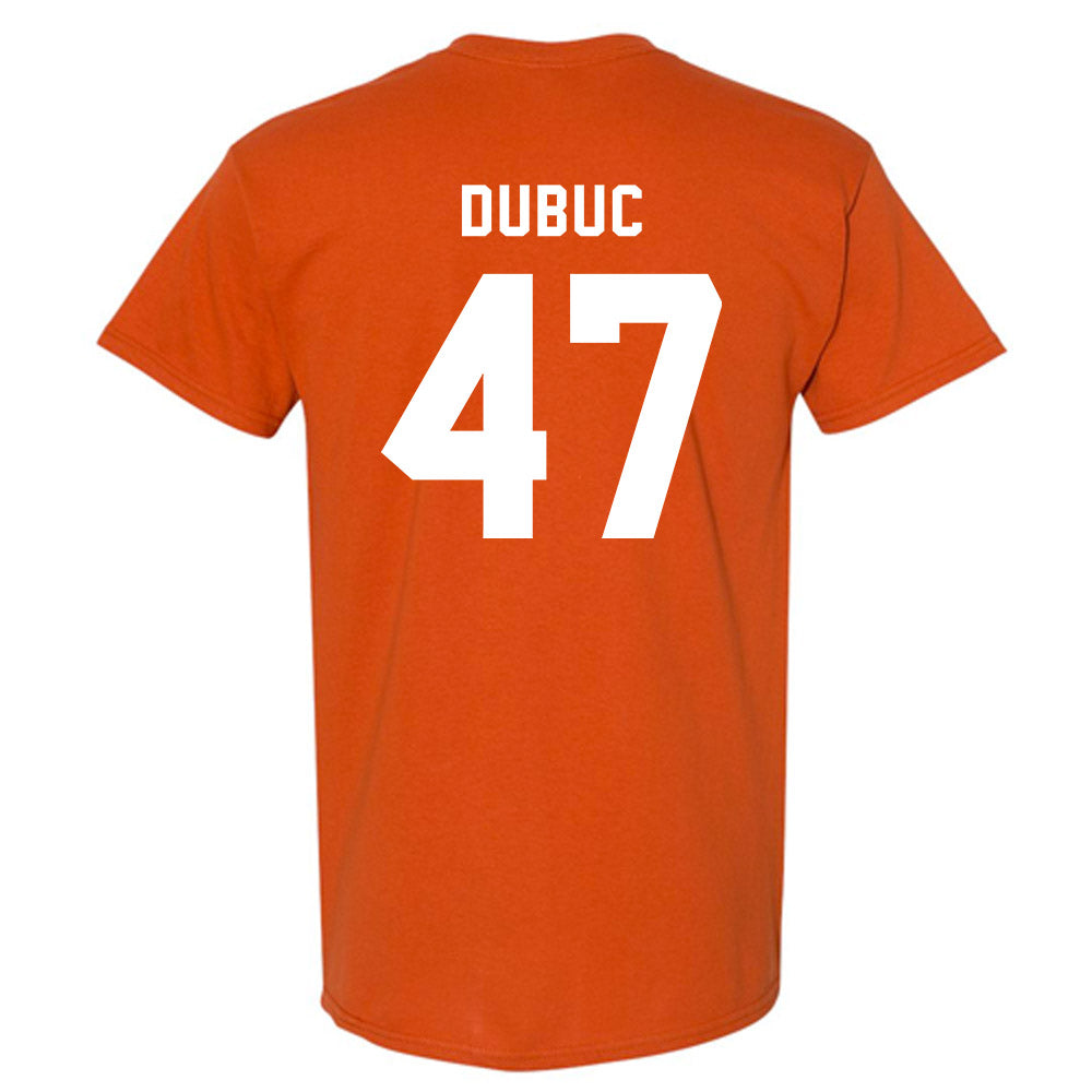 Texas - NCAA Football : Trey Dubuc - Classic Shersey T-Shirt-1
