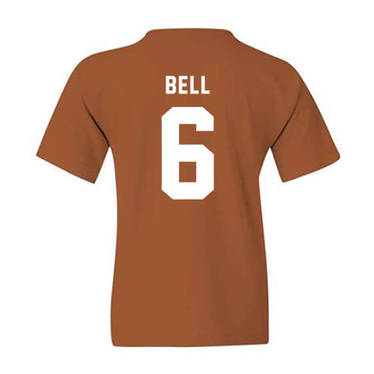 Texas - NCAA Football : Dia Bell - Classic Shersey Youth T-Shirt-1