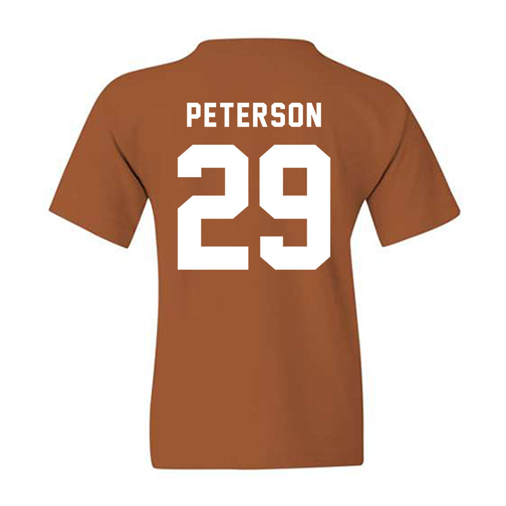 Texas - NCAA Baseball : Blake Peterson - Youth T-Shirt-1
