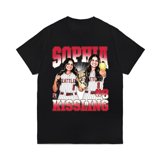 Seattle - NCAA Softball : Sophia Kissling - Collage Comfort Colors T-Shirt-0