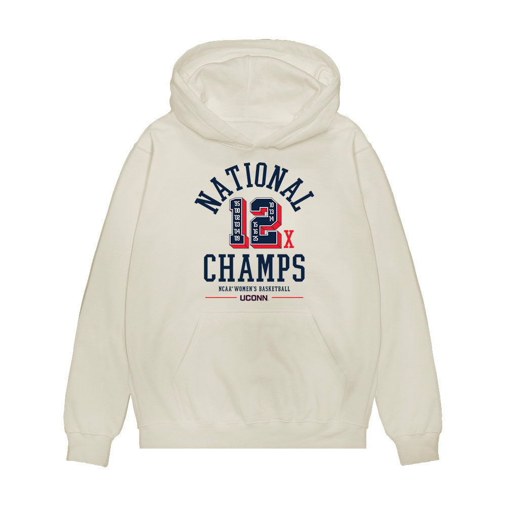 UConn - NCAA Women's Basketball : - Premium Hooded Sweatshirt-0