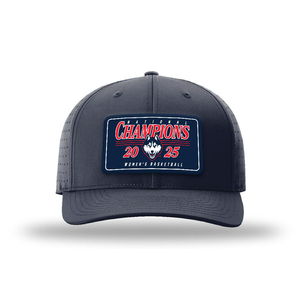 UConn - NCAA Women's Basketball : - Laser Performance Snapback Cap-0