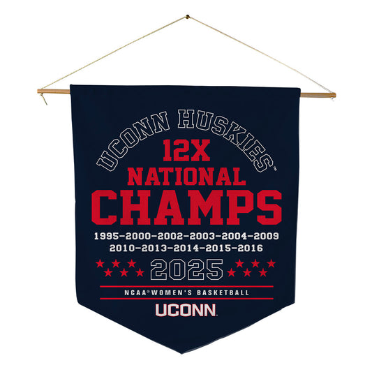 UConn - NCAA Women's Basketball : - Pennant - 18" x 21"-0