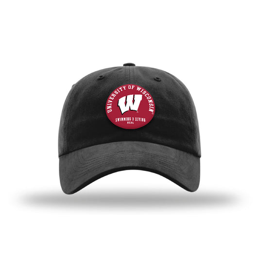 Wisconsin - NCAA Women's Swimming & Diving : Ryane Neal - Suede Garment Washed Twill-0