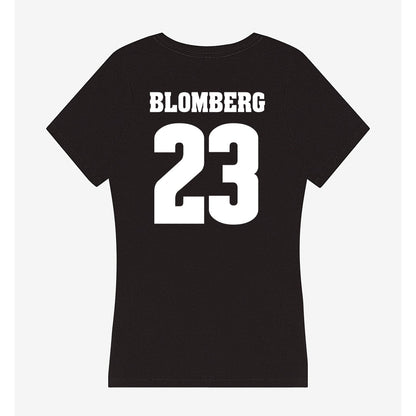 Wisconsin - NCAA Softball : Hilary Blomberg - Classic Shersey Women's V-Neck T-Shirt-1