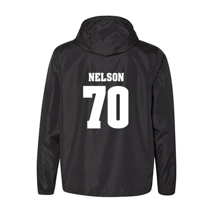 Wisconsin - NCAA Football : Barrett Nelson - Classic Shersey Windbreaker-1