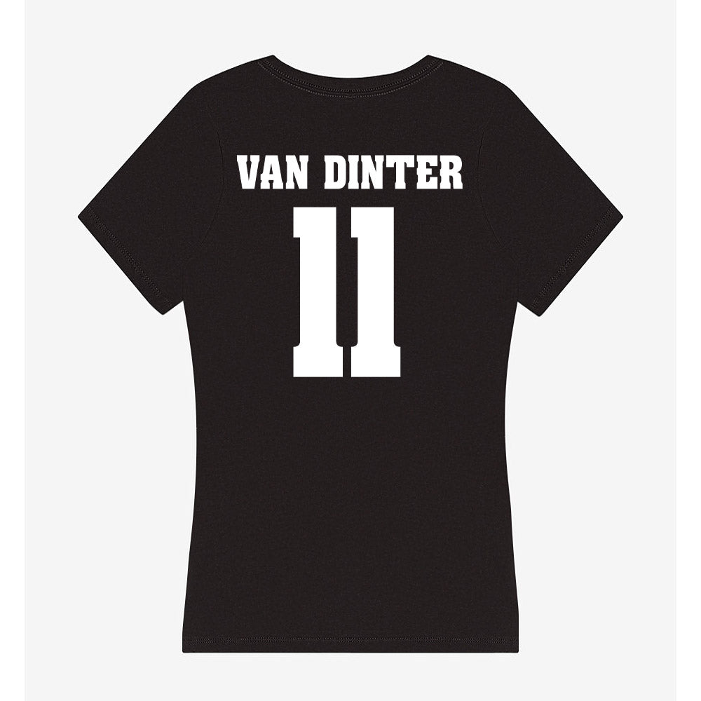 Wisconsin - NCAA Football : Carson Van Dinter - Classic Shersey Women's V-Neck T-Shirt-1