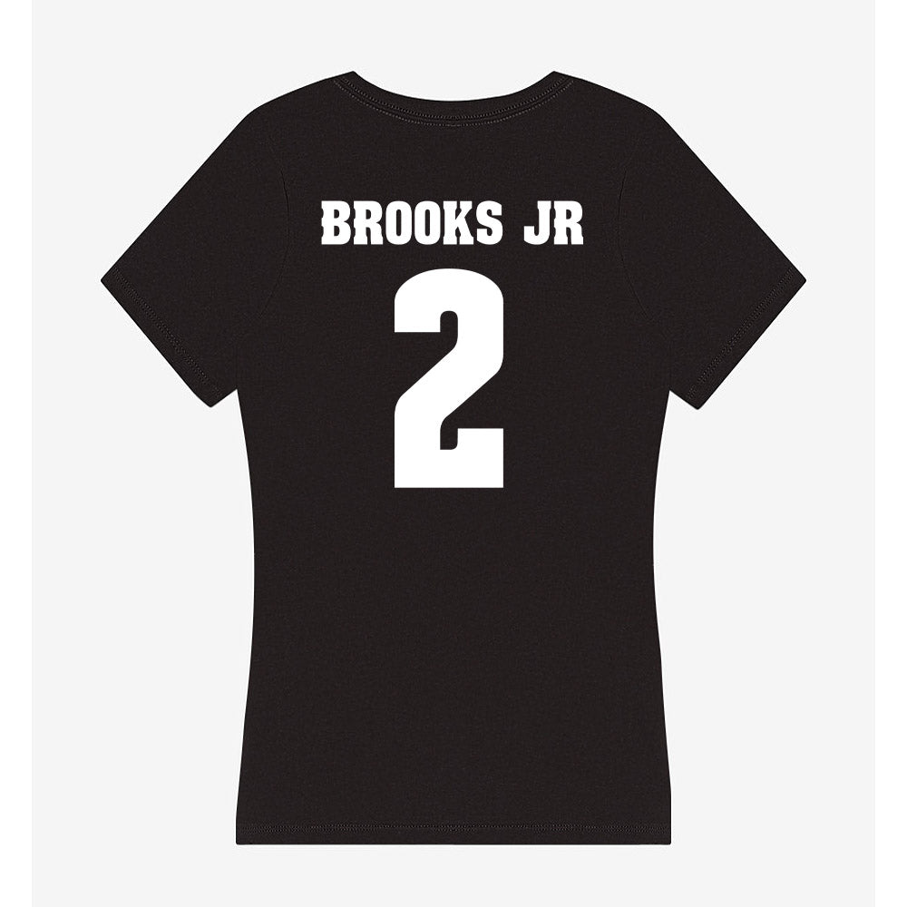 Wisconsin - NCAA Football : Chris Brooks Jr - Classic Shersey Women's V-Neck T-Shirt-1