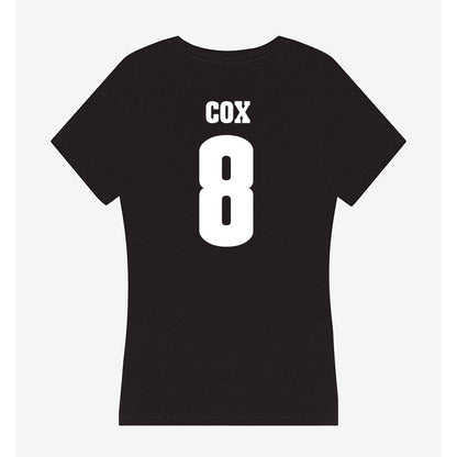 Wisconsin - NCAA Women's Soccer : Delaney Cox - Classic Shersey Women's V-Neck T-Shirt-1