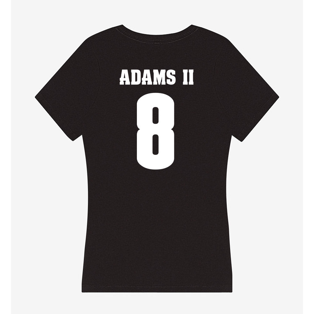 Wisconsin - NCAA Football : Michael Adams II - Classic Shersey Women's V-Neck T-Shirt-1