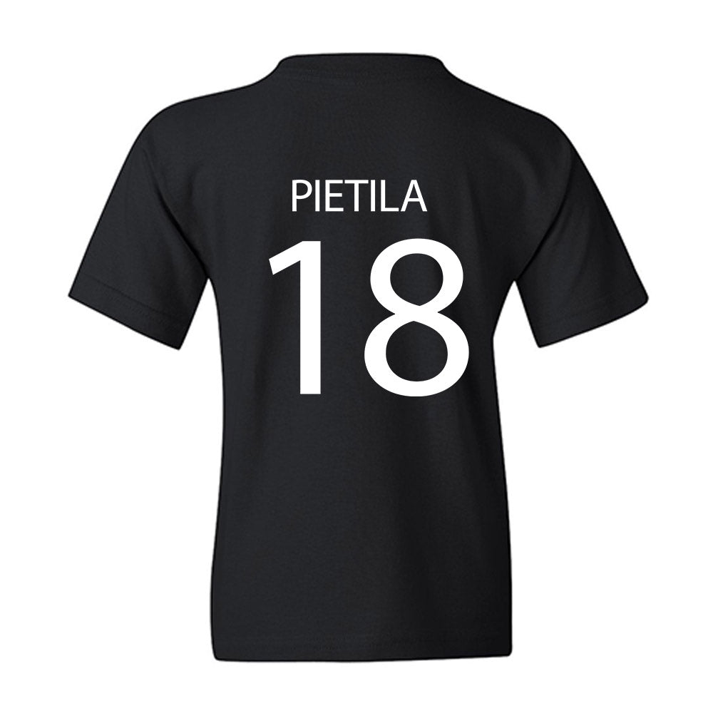 Wisconsin - NCAA Men's Ice Hockey : Adam Pietila - Classic Shersey Youth T-Shirt-1