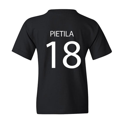 Wisconsin - NCAA Men's Ice Hockey : Adam Pietila - Classic Shersey Youth T-Shirt-1