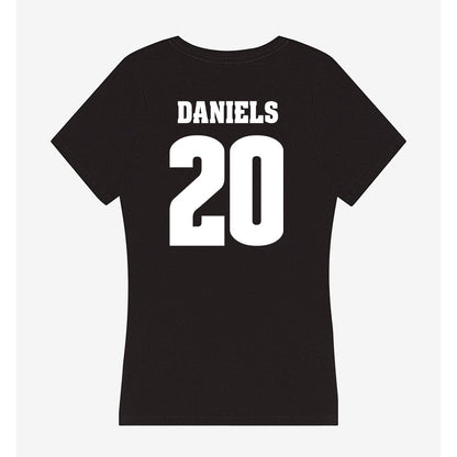 Wisconsin - NCAA Women's Basketball : Kyrah Daniels - Classic Shersey Women's V-Neck T-Shirt-1