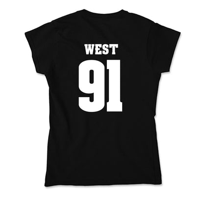 Wisconsin - NCAA Football : Sean West - Classic Shersey Soft Style Women’s T-Shirt-1