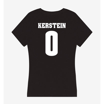 Wisconsin - NCAA Women's Basketball : Nikki Kerstein - Classic Shersey Women's V-Neck T-Shirt-1