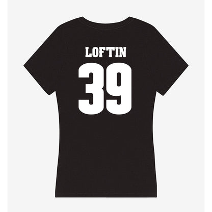Wisconsin - NCAA Football : Jayden Loftin - Classic Shersey Women's V-Neck T-Shirt-1