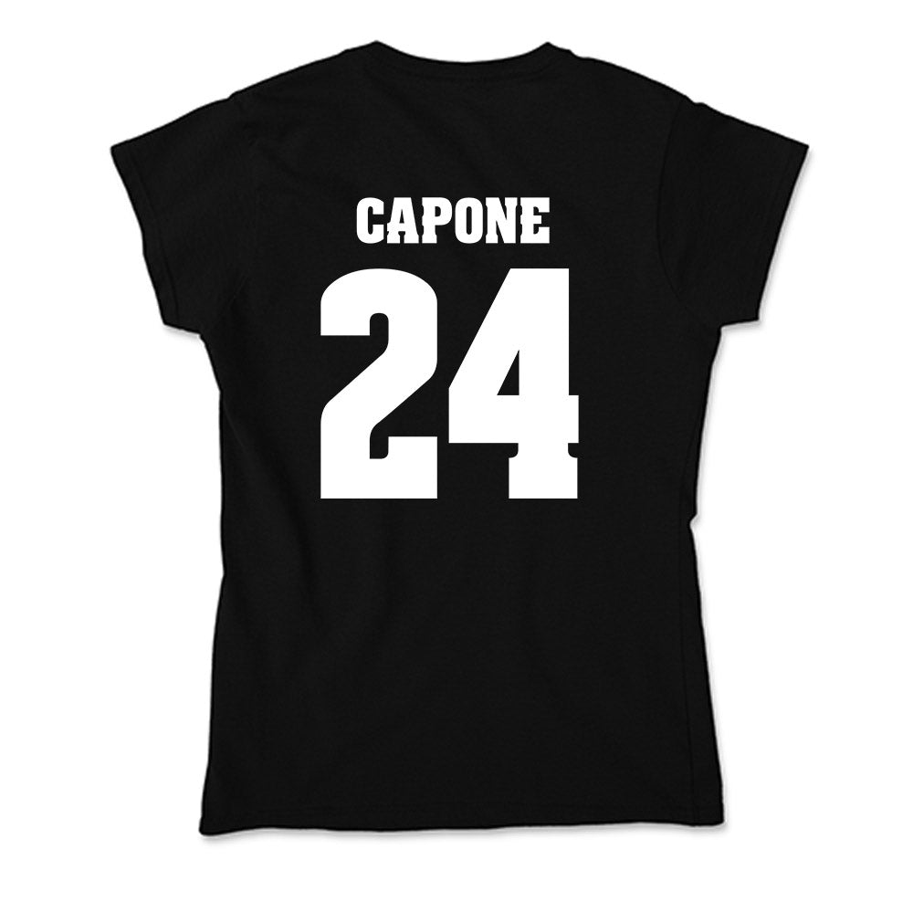 Wisconsin - NCAA Men's Soccer : Caleb Capone - Classic Shersey Soft Style Women’s T-Shirt-1